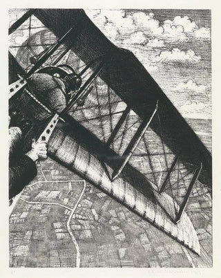 Christopher R W Nevinson - Banking at 4000 Feet.webp