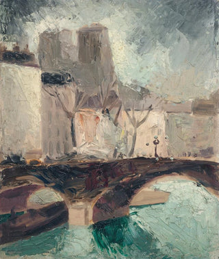 Christopher Wood - Bridge and Notre Dame Paris.webp
