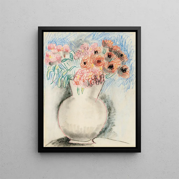Christopher Wood - Pink Flowers in a Vase.webp