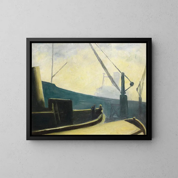 L'Atteinte - Christopher Wood — cuadro enmarcado en la pared