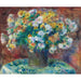 Reproduction of the painting Chrysanthemums - Pierre-Auguste Renoir