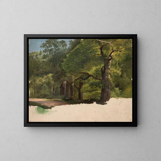 Chrystian Breslauer - Forest landscape sketch.webp