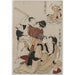 Reproduction of the painting Chushingura Painting, Act III of the Loyalty Warehouse - Kitagawa Utamaro