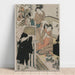 Reproducción del cuadro Chushingura, Acto IX de L'entrepôt de la loyauté - Kitagawa Utamaro