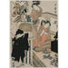 Reproducción del cuadro Chushingura, Acto IX de L'entrepôt de la loyauté - Kitagawa Utamaro