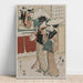Reproduction of the painting Chushingura Painting - Act VIII of the Treasure of Loyalty - Kitagawa Utamaro
