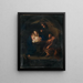 La Santa Familia - Círculo de Pompeo Batoni — cuadro enmarcado en la pared