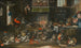 de monos en la cocina - Círculo de Frans Francken el Joven — vista de la obra