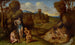 Alegoría - Círculo de Giorgione — vista de la obra
