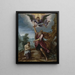 Abraham and Isaac - Circle of Giuseppe Cesari — framed artwork on a wall