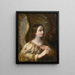 Ángel de la Anunciación - Círculo de Guido Reni — cuadro enmarcado en la pared