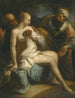 Susannah y los antiguos - Círculo de Jacopo Amigoni — vista de la obra