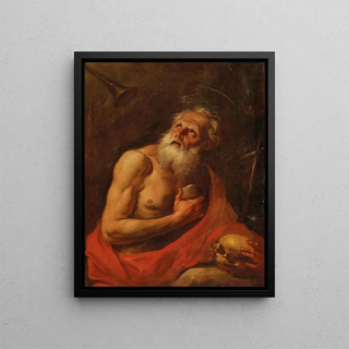 Circle of Johann Carl Loth - The Penitent Saint Jerome.webp