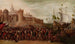 Deborah y Barak contra Sisera - Círculo de Juan de la Corte — vista de la obra