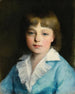 Retrato de un niño en azul - Círculo de Pierre-Auguste Renoir — vista de la obra
