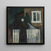 Clar de luna - Edvard Munch — cuadro enmarcado en la pared