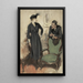 A Family in Distress - Clarence F. Underwood — framed artwork on a wall