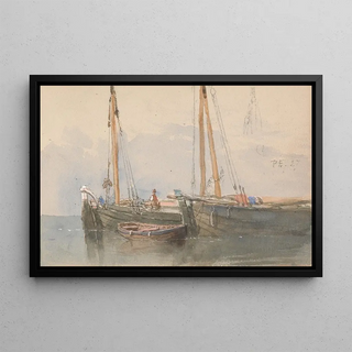 Clarkson Stanfield - Three Boats.webp