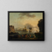 Naples - Claude-Joseph Vernet — framed artwork on a wall