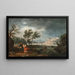 Les quatre moments de la journée: Midi - Claude-Joseph Vernet — framed artwork on a wall