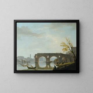 ClaudeJoseph Vernet - View Of The Ponte Rotto Rome.webp