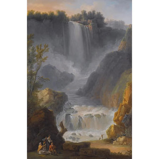 ClaudeLouis Chtelet - A View Of The Marmore Falls Near Terni.webp