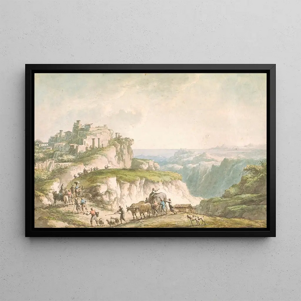 ClaudeLouis Chtelet - View of Catanzaro.webp