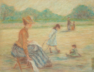Claude Emile Schuffenecker - tude pour Le Square Jardin du Luxembourg.webp