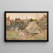 The Strollers - Claude Hayes — framed artwork on a wall