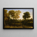 Vista de La Crescenza - Claude Lorrain — cuadro enmarcado en la pared