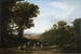Village Dance Painting - Claude Lorrain — artwork view