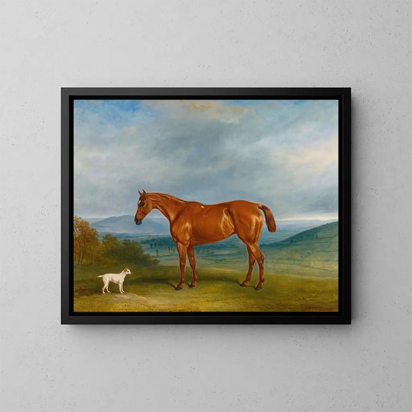 Kathleen - John Ferneley — cuadro enmarcado en la pared