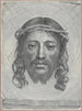 El Sudario de Santa Verónica - Claude Mellan — vista de la obra