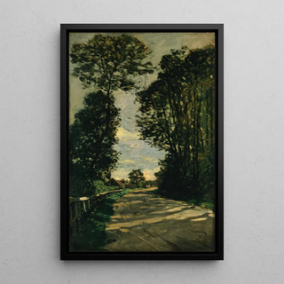 Claude Monet - Walk Road of the Farm SaintSimon.webp