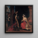 Cleopatra y Octavio - Guercino — cuadro enmarcado en la pared