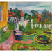 Reproduction of the painting Clothes On A Line In Åsgårdstrand - Edvard Munch