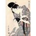 Reproducción del cuadro de peinadora - Kitagawa Utamaro