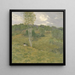 Covered Hills with Birches - Ben Foster — framed artwork on a wall