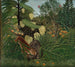 the Fight between a tiger and a buffalo - Henri Rousseau — artwork view