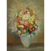 Reproduction of the painting Floral Composition Painting with Dahlias - Henri Lebasque
