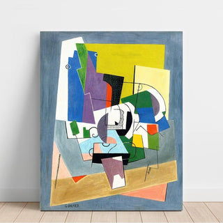 Composition - Georges Valmier | Reproduction Tableau Décoration murale affiche copie