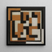 Composición - Theo van Doesburg — cuadro enmarcado en la pared