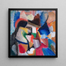 Composición de color - John JonAnd — cuadro enmarcado en la pared