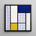 Reproducción del cuadro Composición en semitonos - Theo van Doesburg