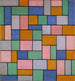 Reproduction of the painting Composition en dissonances - Theo van Doesburg