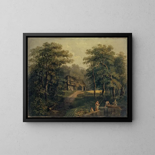 Conrad Gessner - Farm by the Water.webp
