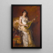 Rêveries - Conrad Kiesel — cuadro enmarcado en la pared