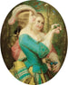Jóvenes chicas con sombrilla en un jardín - Constant - Joseph Brochart — vista de la obra