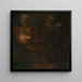 campesino y campesina - Constant Permeke — cuadro enmarcado en la pared
