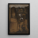 Coffee Drinkers - Constant Permeke — framed artwork on a wall